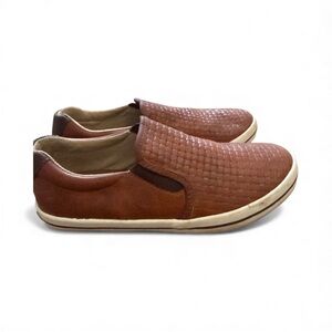Kids Brown Slip-On Shoes